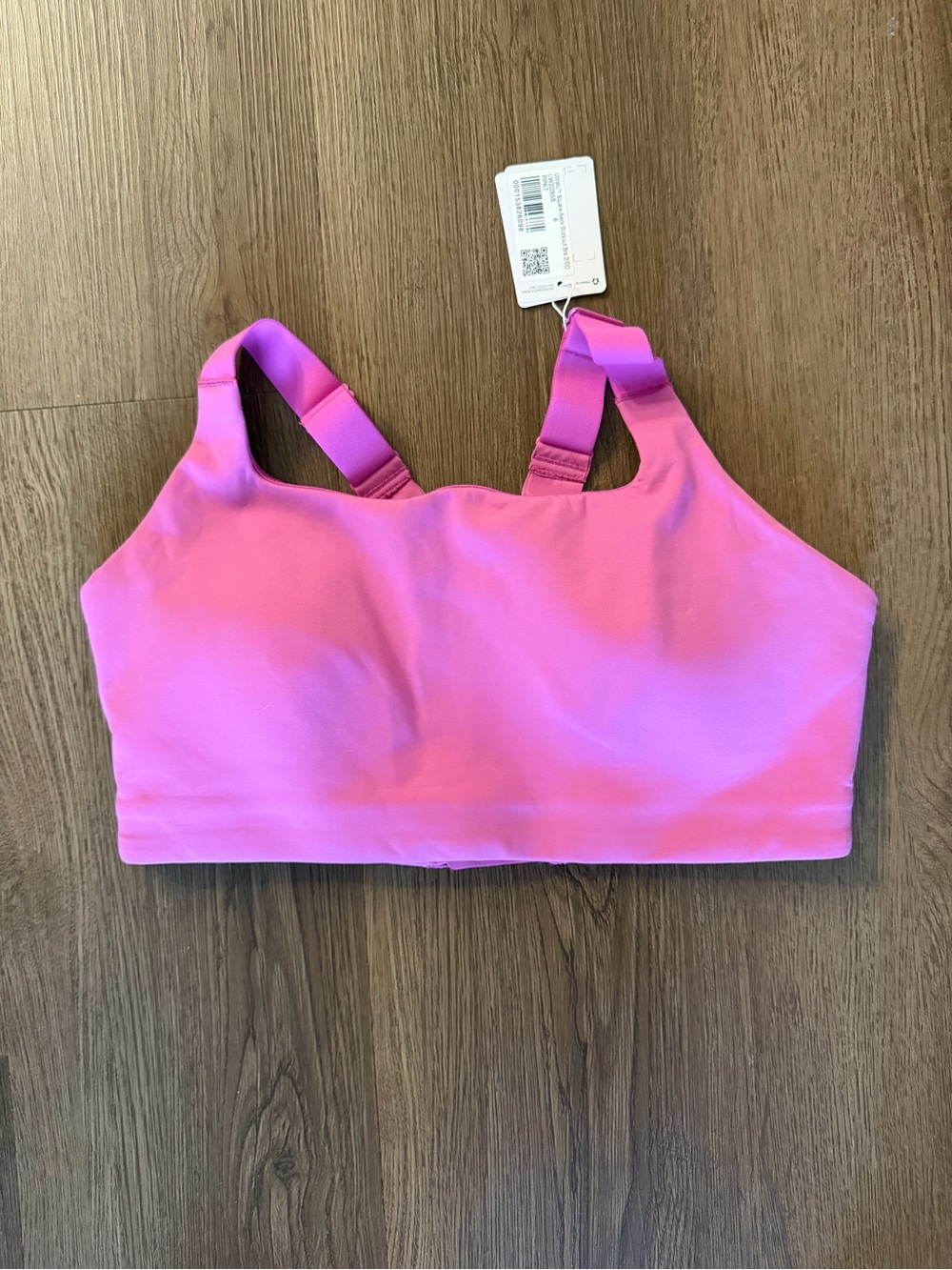 Lululemon square-neck workout bra